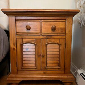 Night stand. Solid pine